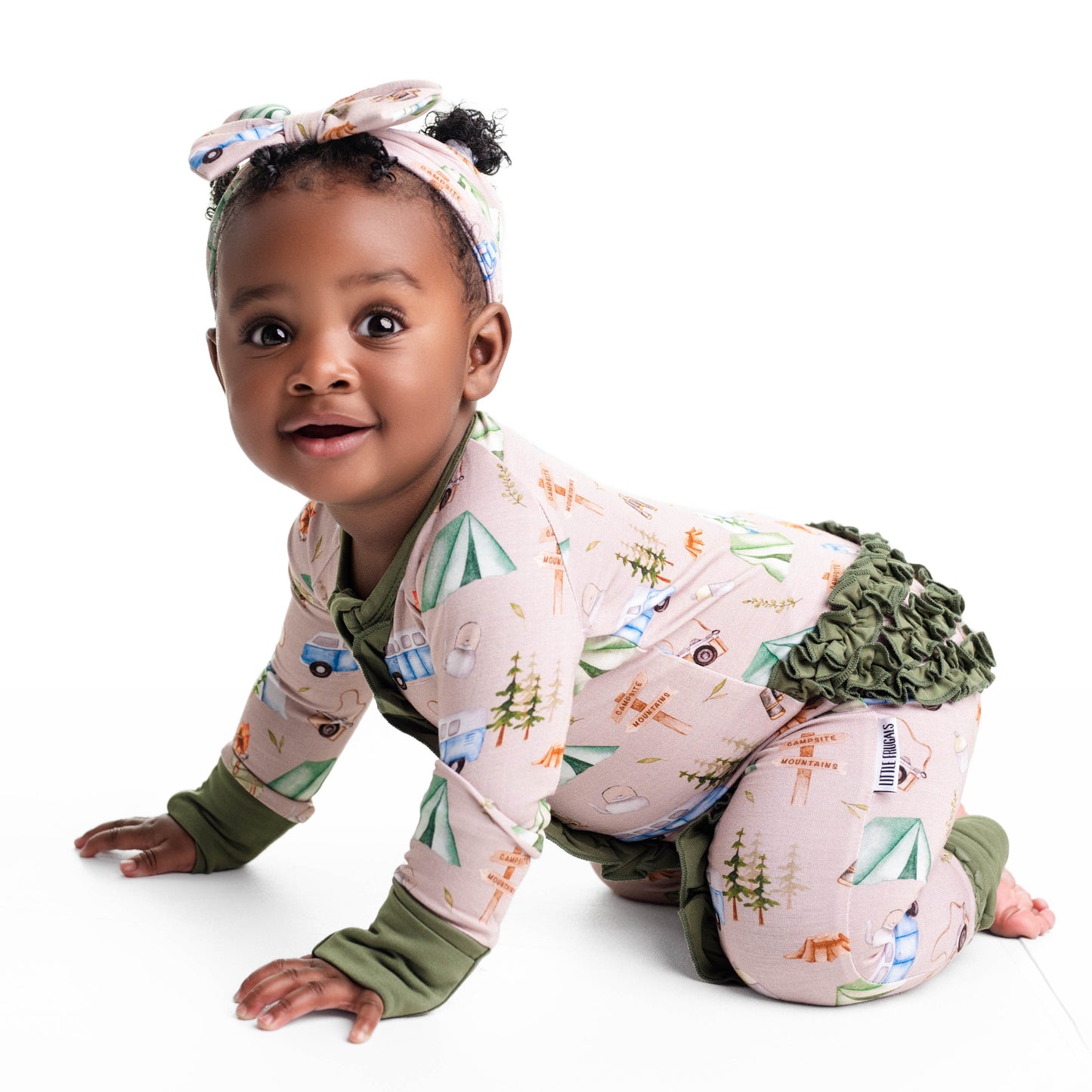 CAMPING | Upgraded Convertible Zippy Rompers | READY TO SHIP