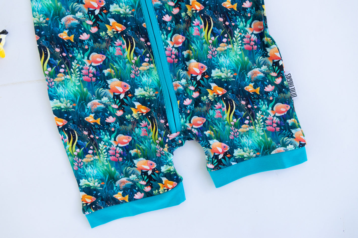 UNDER THE SEA | Shortie Romper | READY TO SHIP