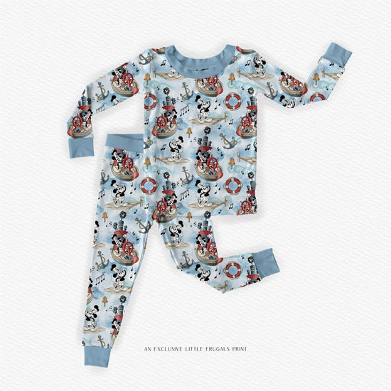 STEAMBOAT WILLIE | Kid's Two Piece Bamboo Sets | FINAL SALE