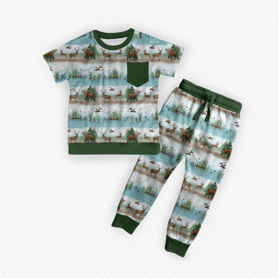 BACKWOODS BUDDIES | DAYWEAR TERRY TEE + PANTS SET | ETA EARLY-MID JULY