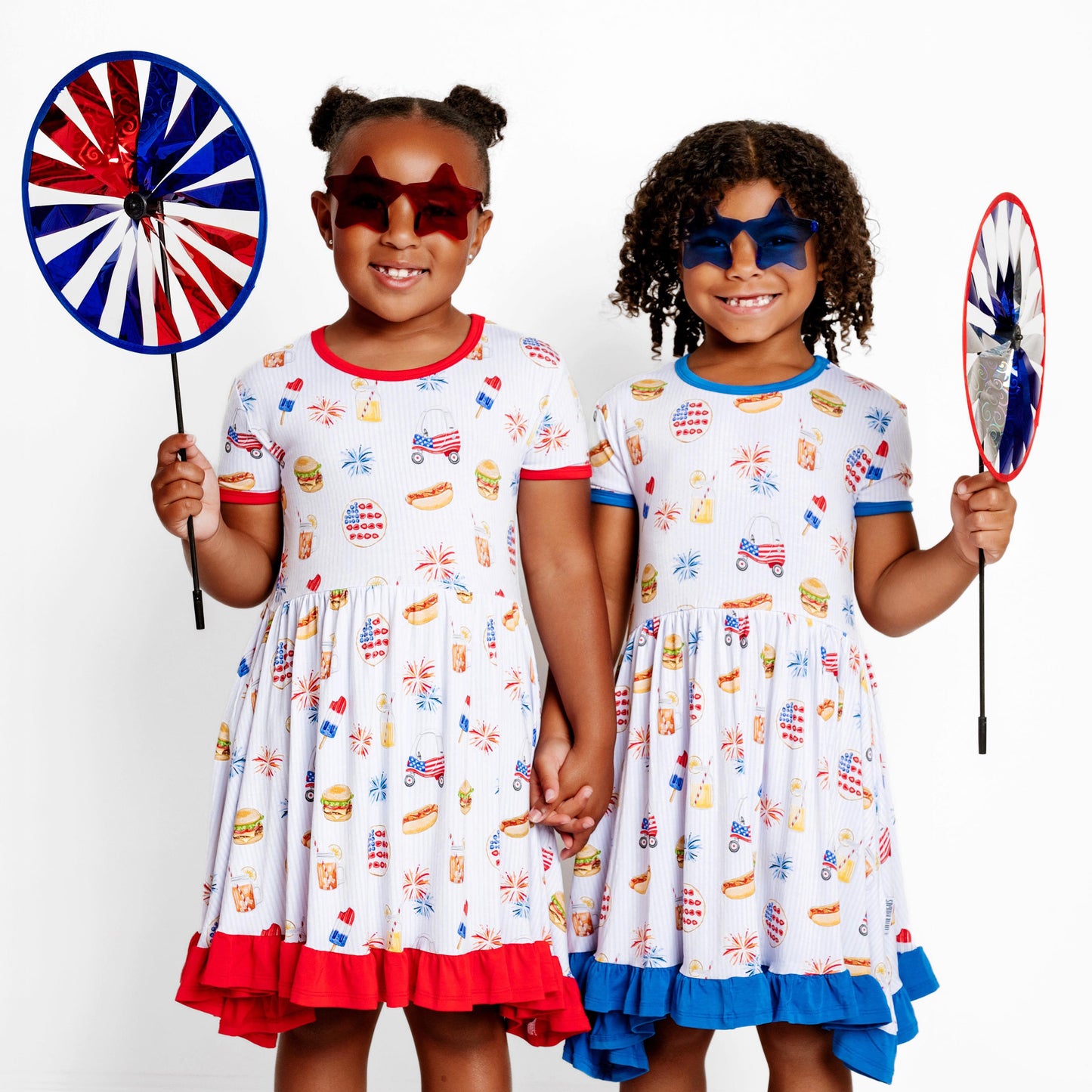 AMERICAN DREAMS | GIRLS TWIRL DRESS | READY TO SHIP