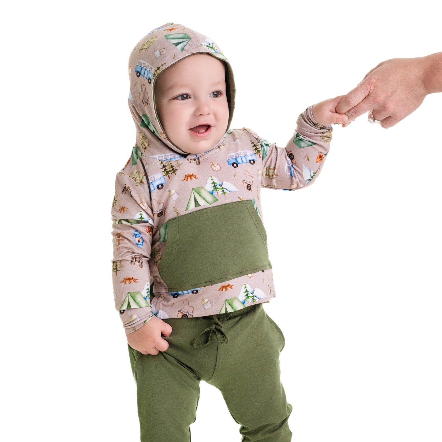 CAMPING | Kid's Hoodie & Jogger Pants Set | READY TO SHIP