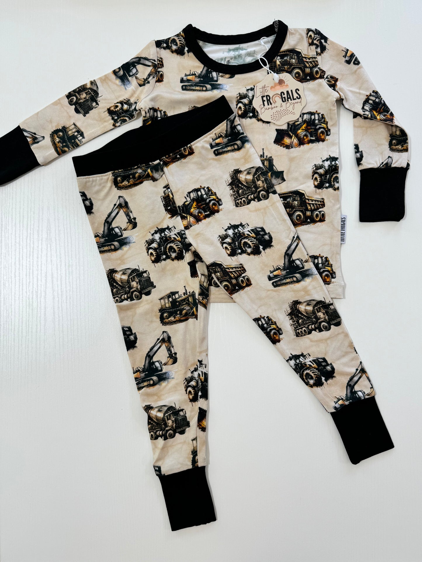 HEAVY DUTY DREAMS | Kid's Two Piece Bamboo Sets