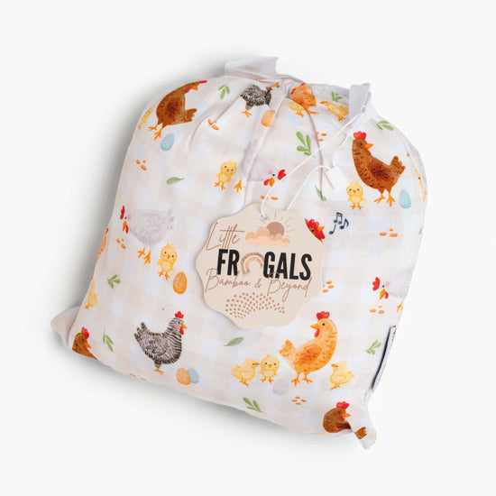 BACKYARD CHICKENS | CRIB SHEETS | READY TO SHIP