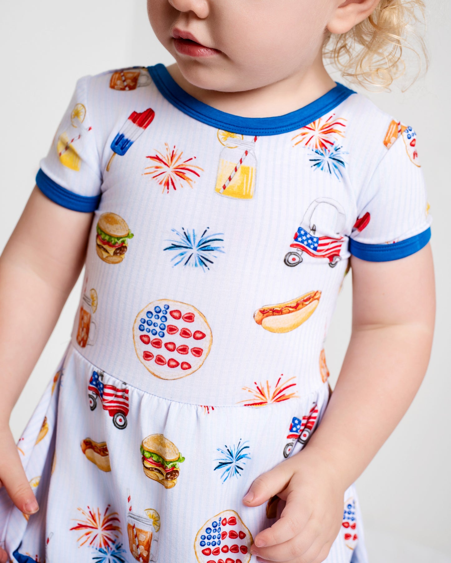 AMERICAN DREAMS | GIRLS TWIRL DRESS | READY TO SHIP