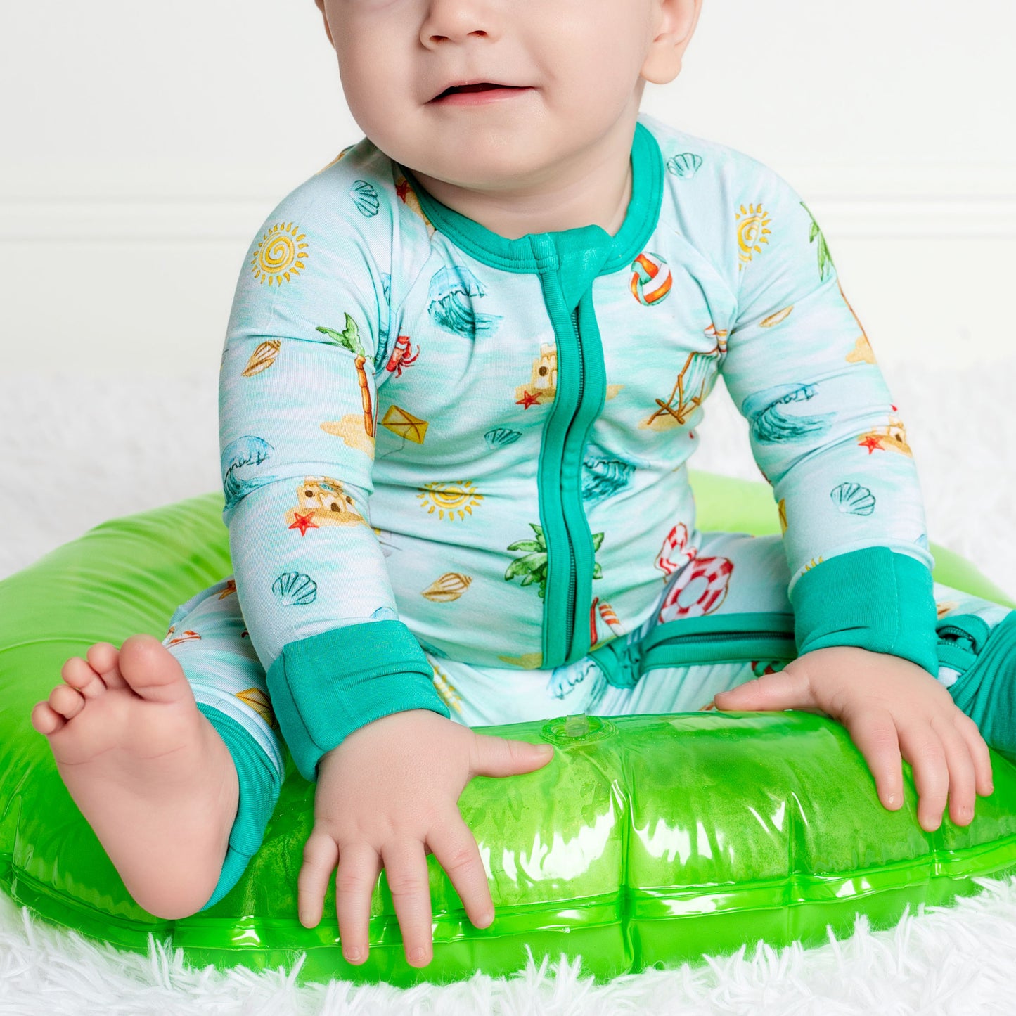 BEACH DAY | Upgraded Convertible Zippy Rompers
