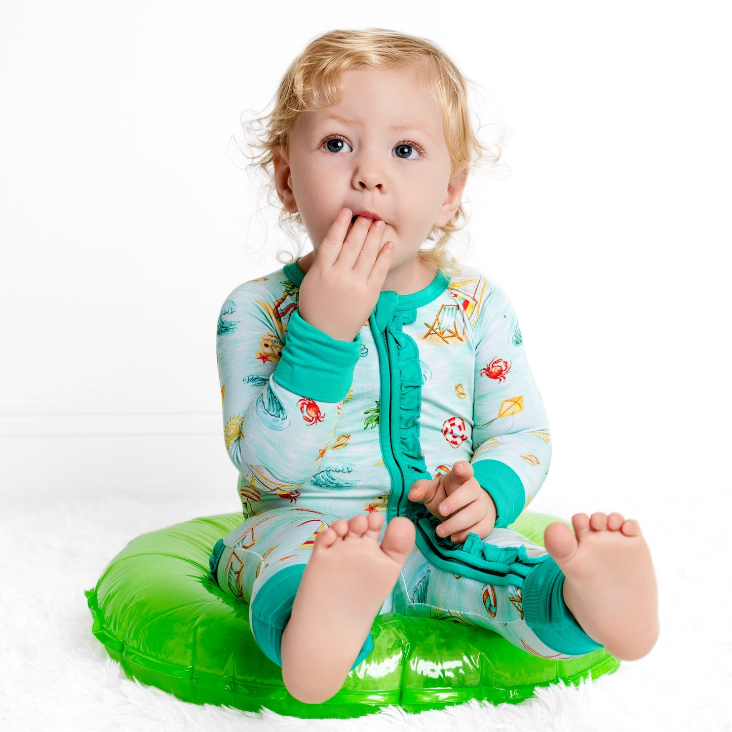 BEACH DAY | Upgraded Convertible Zippy Rompers