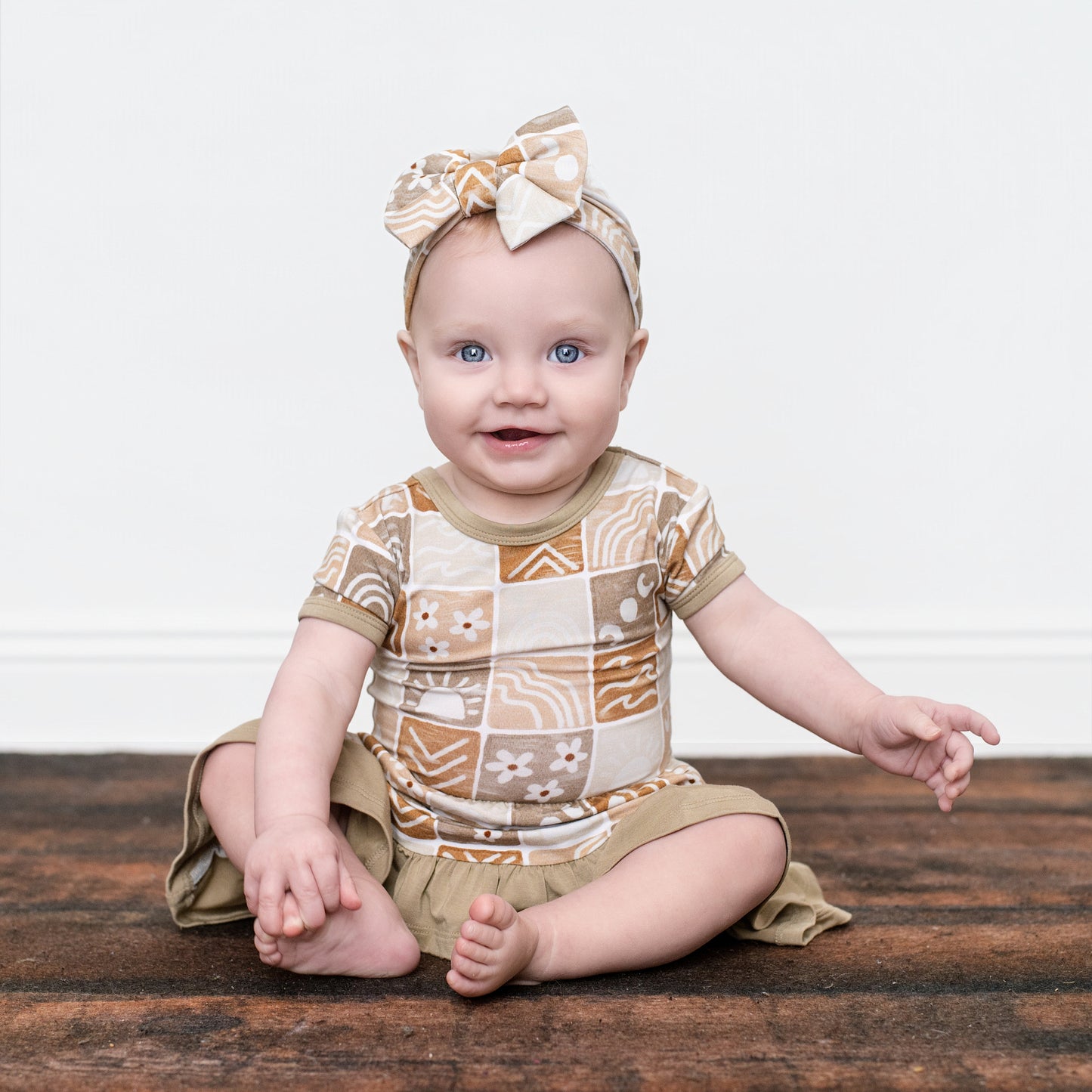 BOHO TILES | TWIRL DRESS | READY TO SHIP