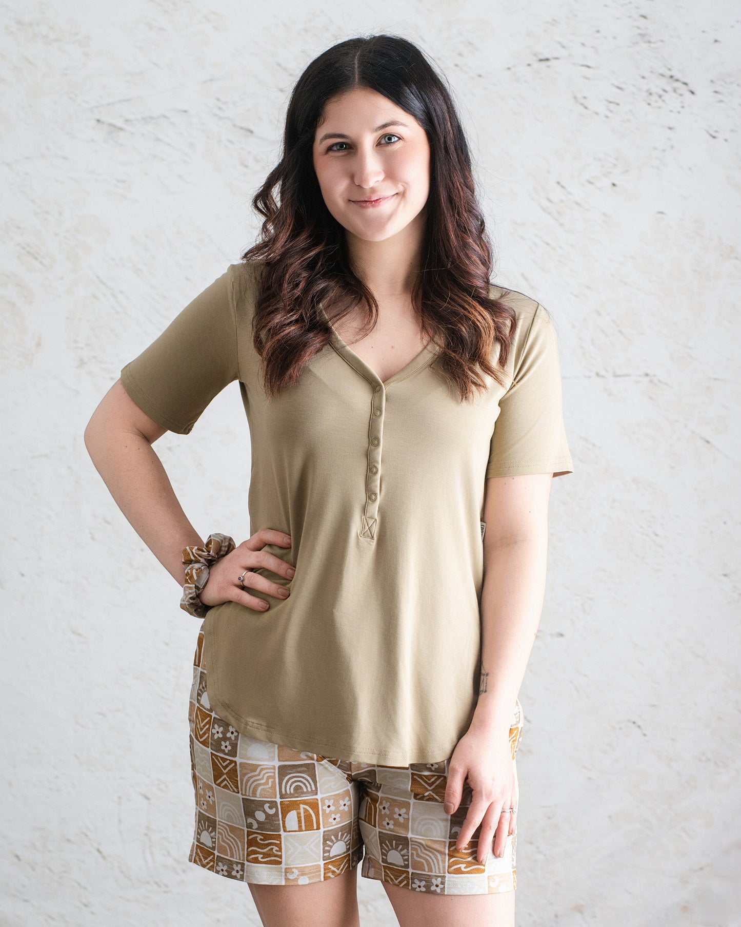 BOHO TILES | WOMEN'S SHORTS SET | READY TO SHIP