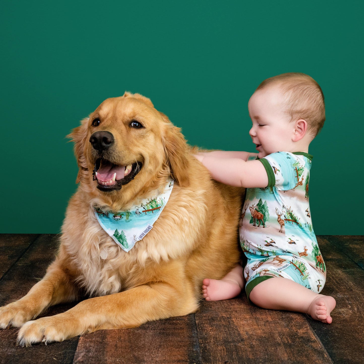 BACKWOODS BUDDIES | PET BANDANA | READY TO SHIP