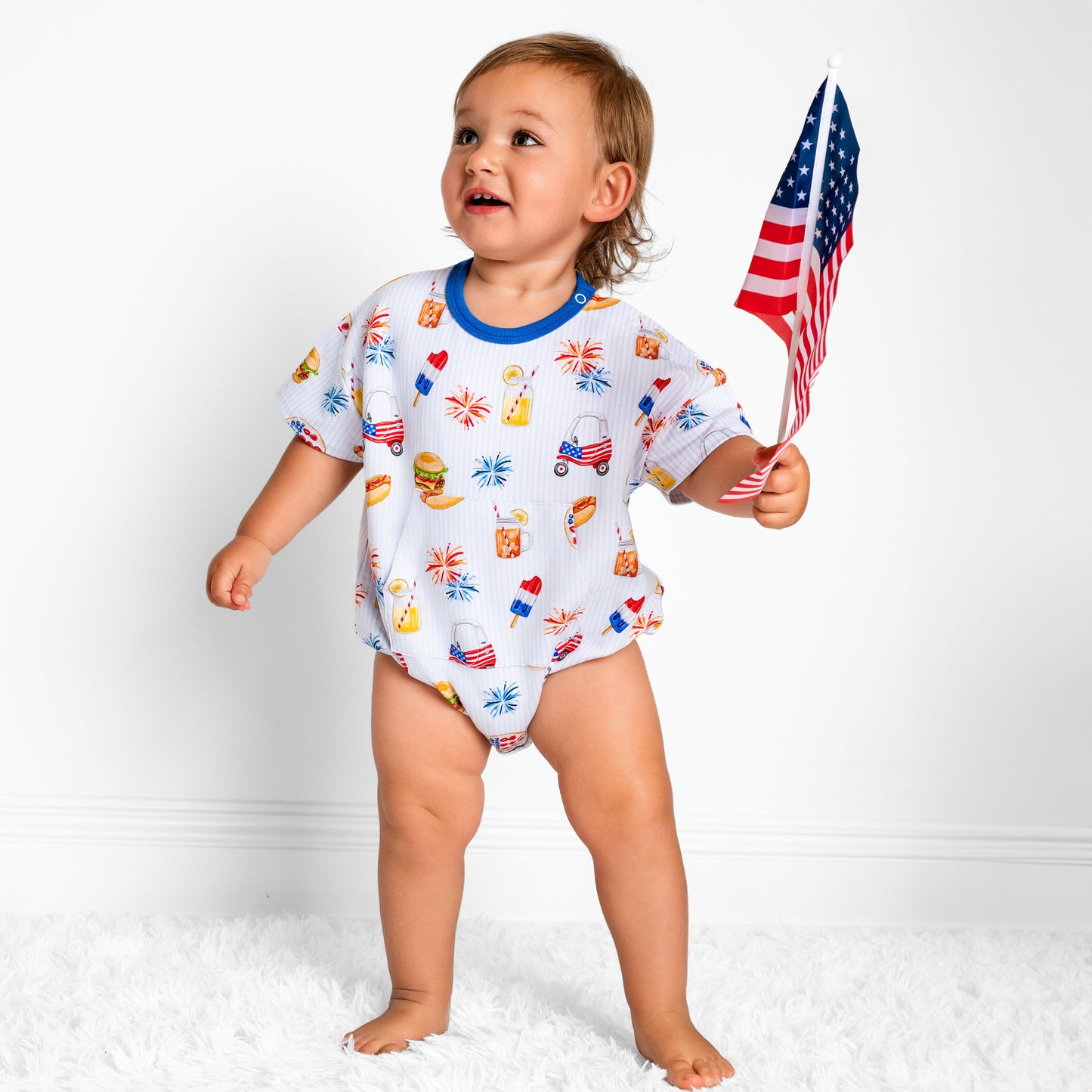 AMERICAN DREAMS | BUBBLE ROMPER