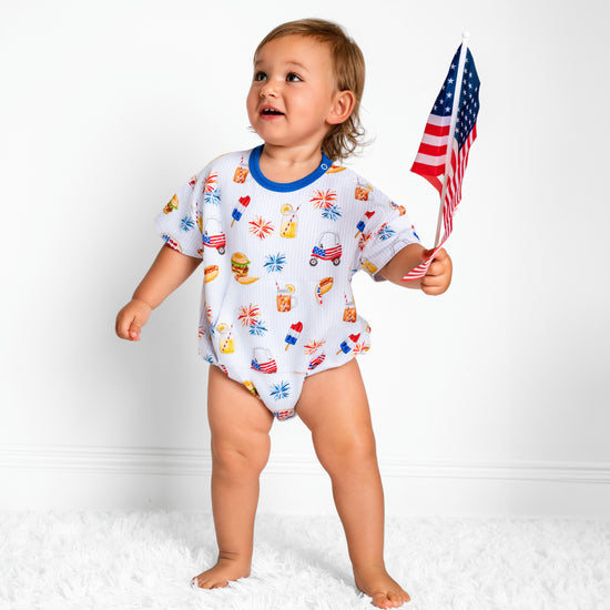 AMERICAN DREAMS | BUBBLE ROMPER