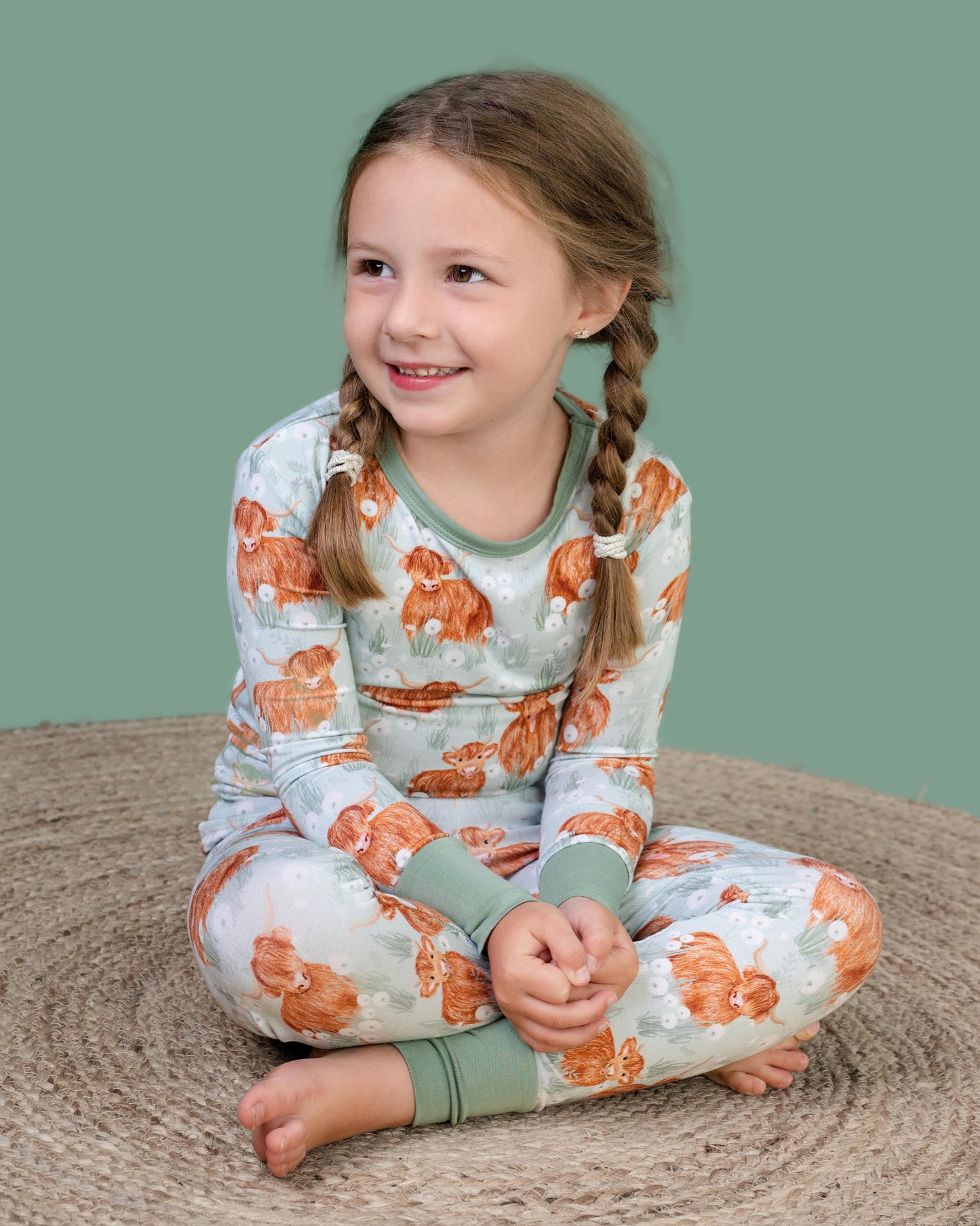 HIGHLAND WISHES | Kid's Two Piece Bamboo Sets | READY TO SHIP