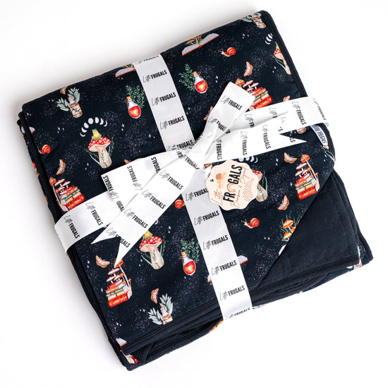 COTTAGECORE MUSHROOMS | Double Sided QUILTED Blankets | READY TO SHIP