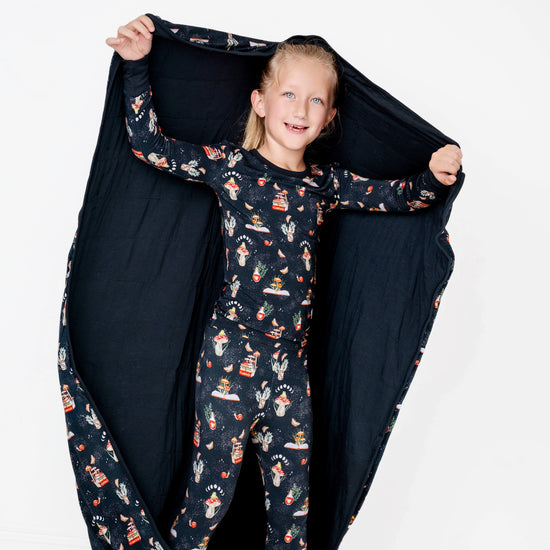 COTTAGECORE MUSHROOMS | Kid's LONG SLEEVED Two Piece Bamboo Sets | READY TO SHIP