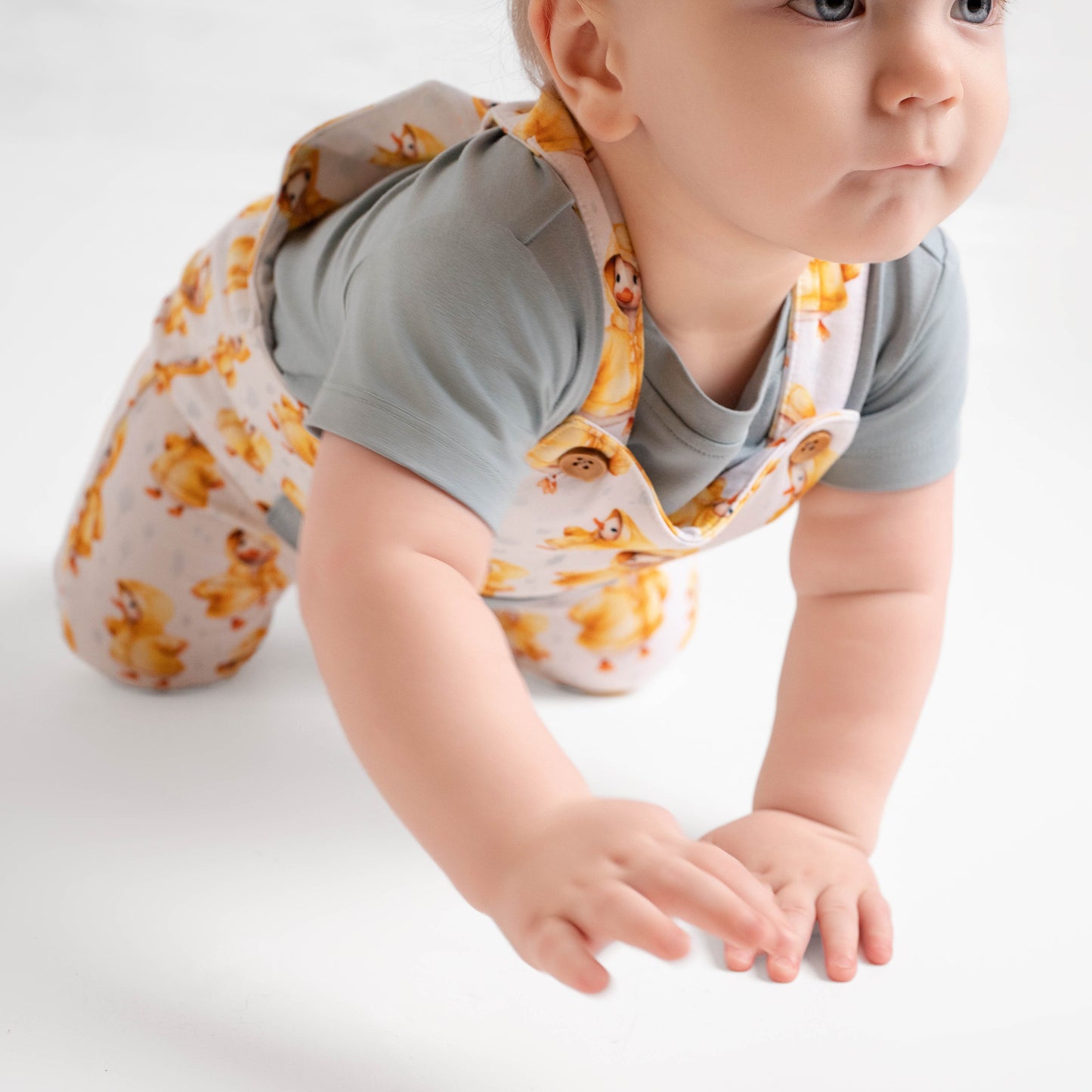 PITTER PATTER | OVERALL SET WITH TEE | READY TO SHIP