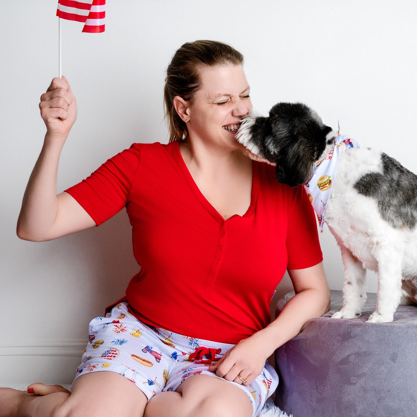 AMERICAN DREAMS | Women's Shorts Set