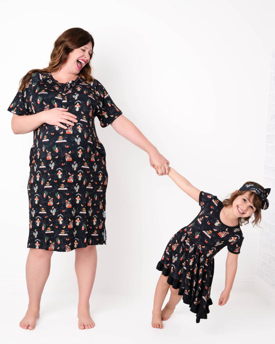 COTTAGECORE MUSHROOMS |  Sleep Dress Nightgown | READY TO SHIP