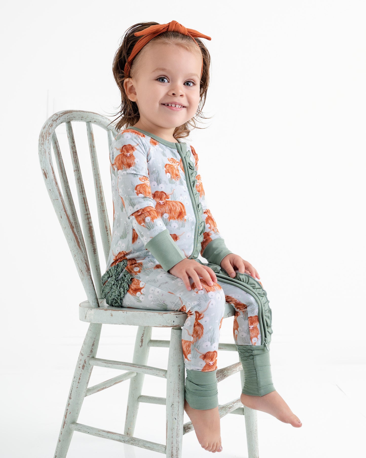 HIGHLAND WISHES | Convertible Double Zip Bamboo Rompers | READY TO SHIP