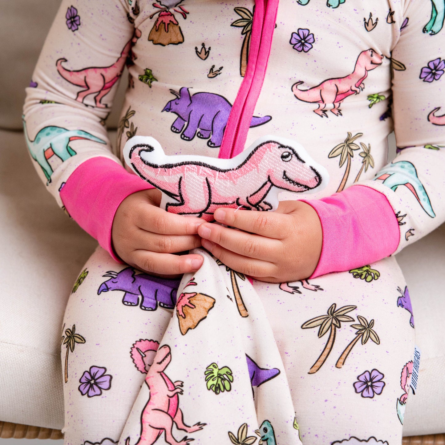 PREHISTORIC GREEN DINOS | Stuffed Lovie | READY TO SHIP