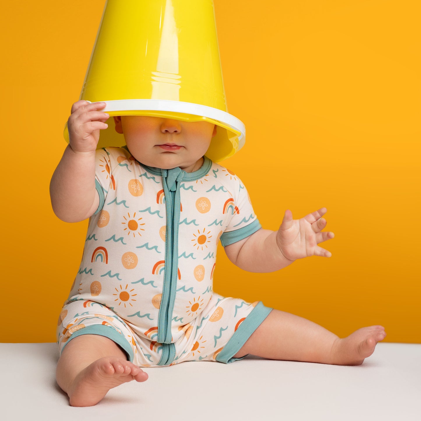 SAND DOLLARS & SUNSHINE | SHORTIE ROMPERS | READY TO SHIP