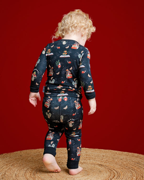 COTTAGECORE MUSHROOMS | Kid's LONG SLEEVED Two Piece Bamboo Sets | READY TO SHIP