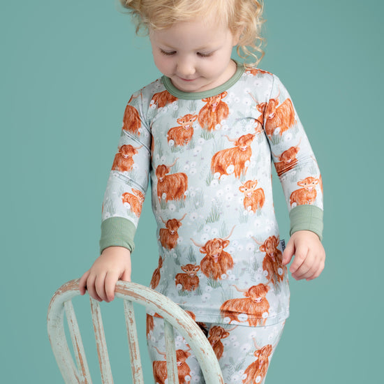 HIGHLAND WISHES | Kid's Two Piece Bamboo Sets | READY TO SHIP