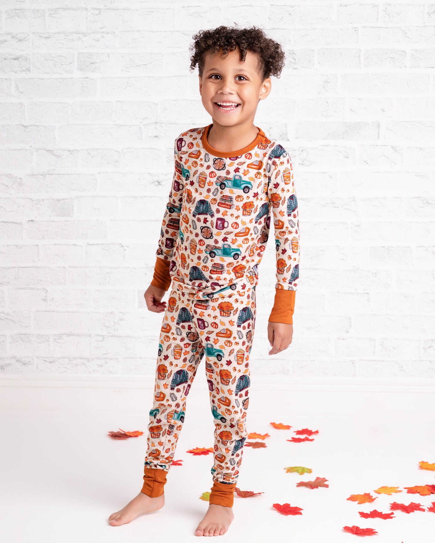 SWEATER WEATHER | Kid's LONG SLEEVED Two Piece Bamboo Sets | READY TO SHIP