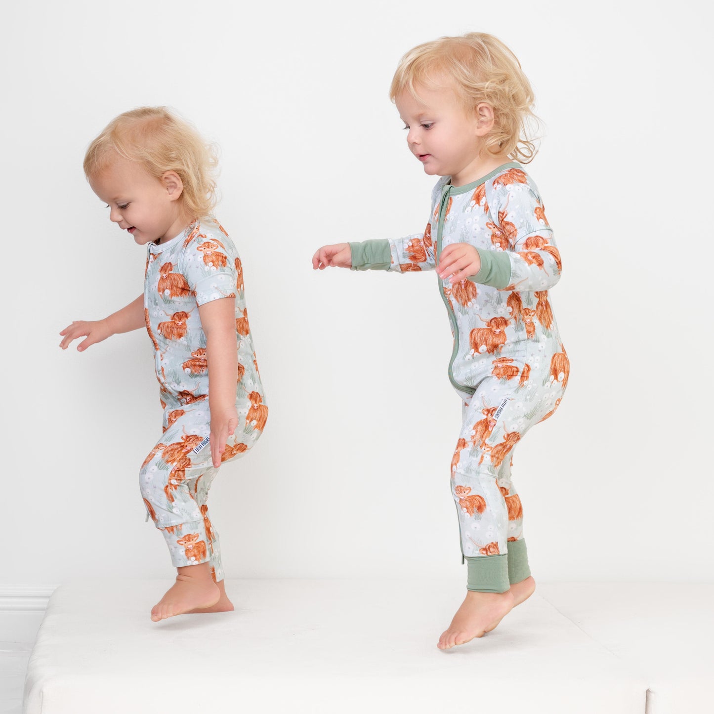 HIGHLAND WISHES | Convertible Double Zip Bamboo Rompers | READY TO SHIP