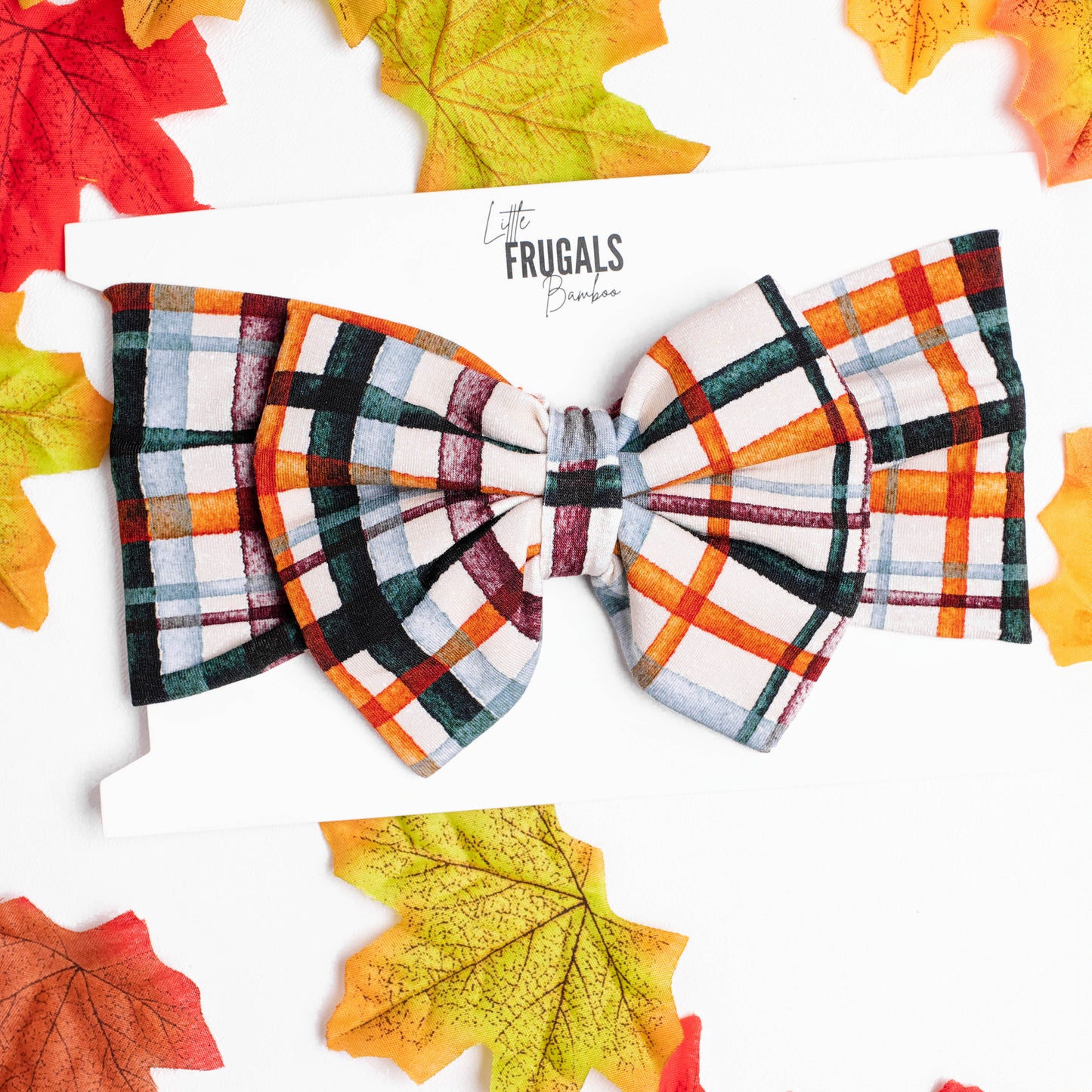 PLAID | BOWS | READY TO SHIP