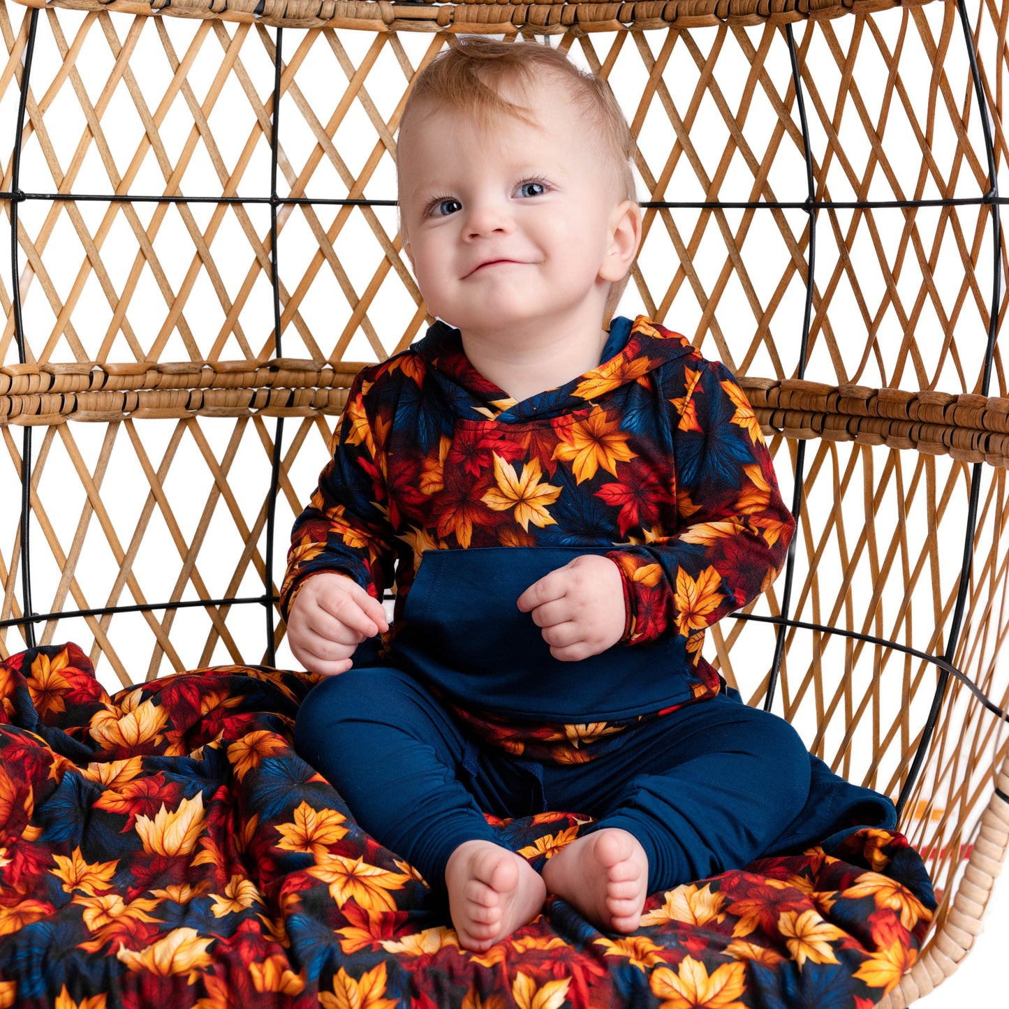 FALL LEAVES | Kid's Hoodie & Jogger Pants Set | READY TO SHIP