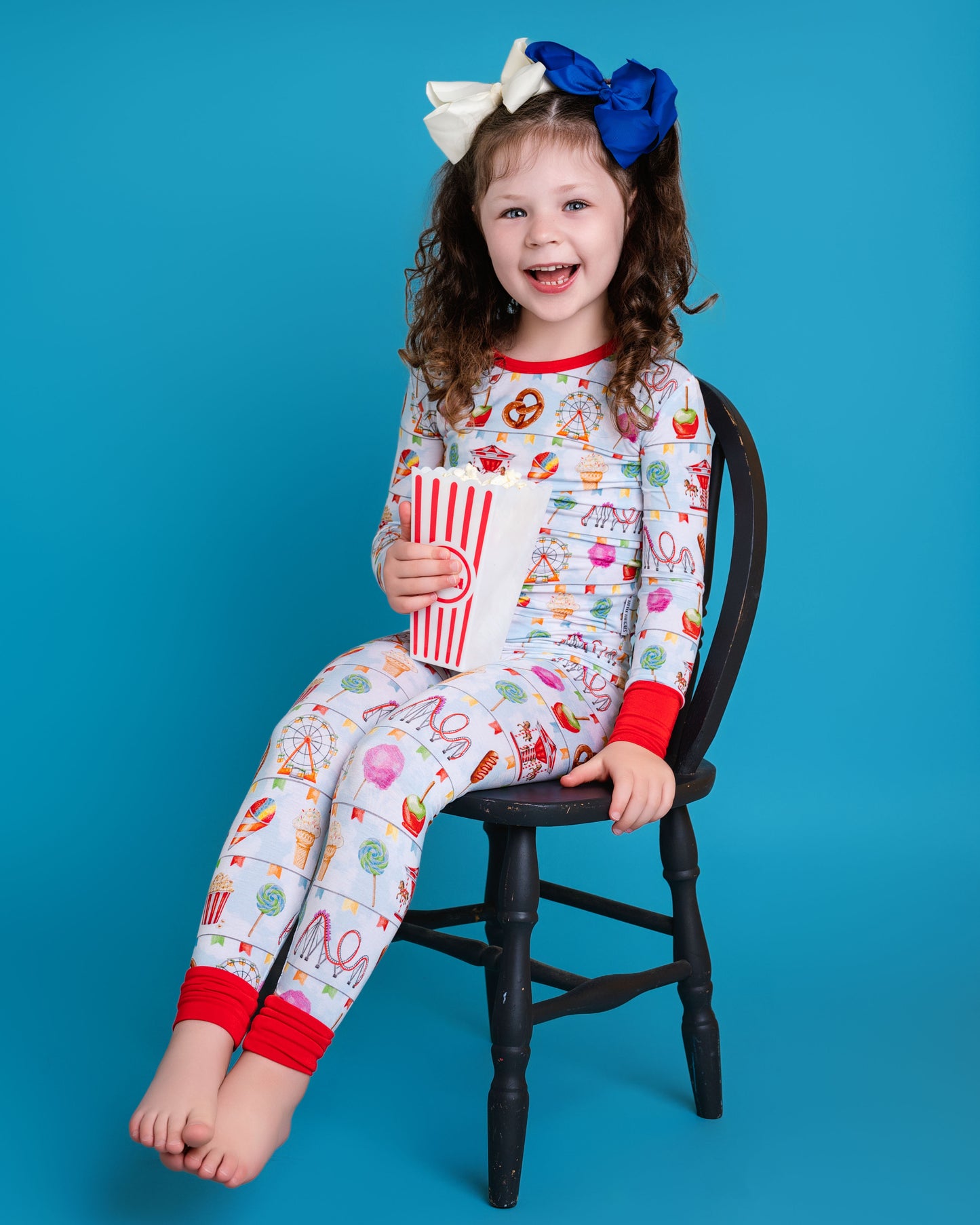 TAKE ME TO THE FAIR | TWO PIECE PJ SETS | READY TO SHIP