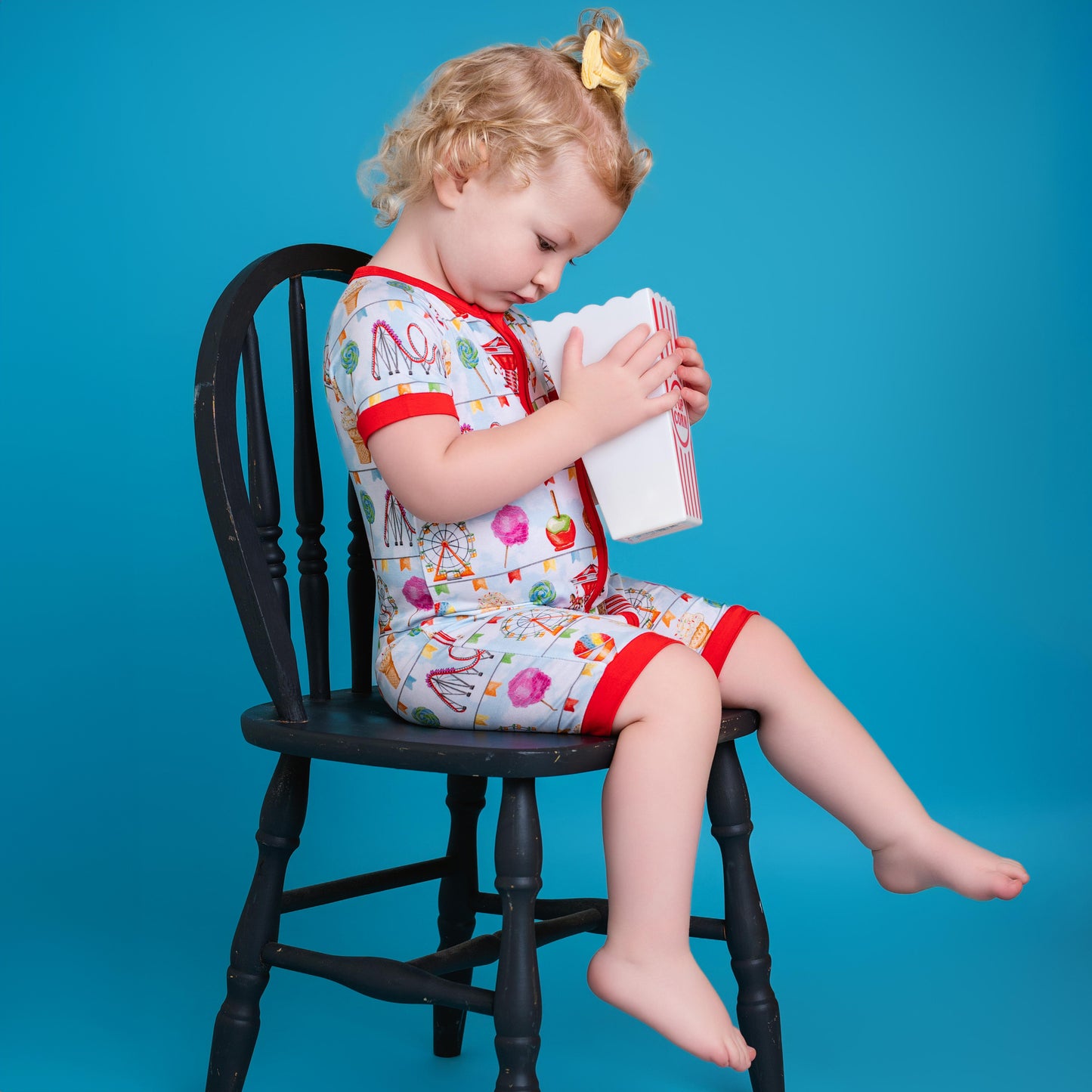 TAKE ME TO THE FAIR | SHORTIE ROMPER | READY TO SHIP