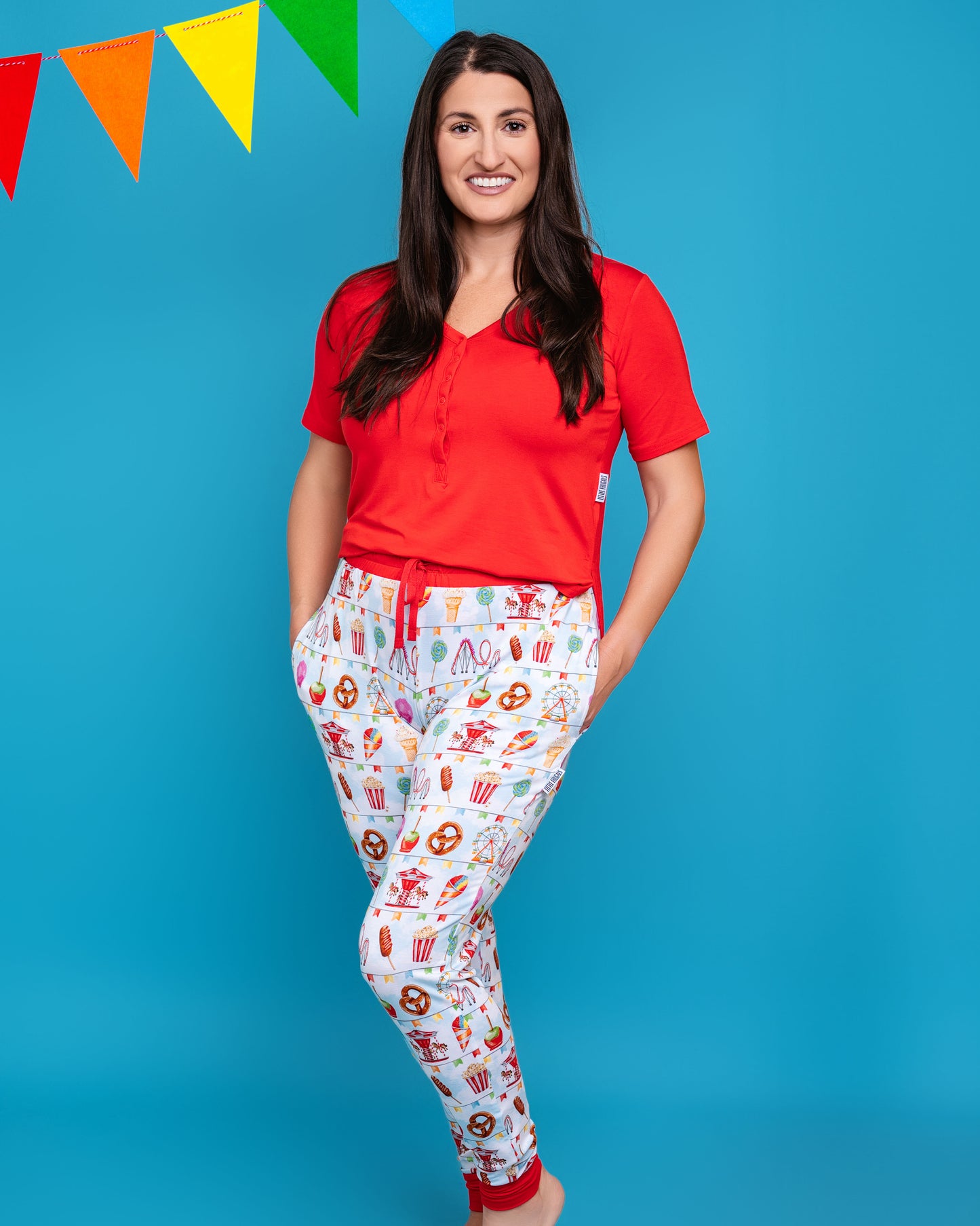 TAKE ME TO THE FAIR |  WOMEN'S JOGGERS ALONE | READY TO SHIP