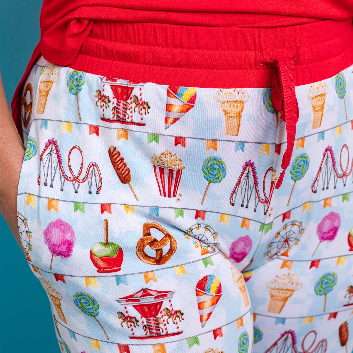 TAKE ME TO THE FAIR |  WOMEN'S JOGGERS ALONE | READY TO SHIP