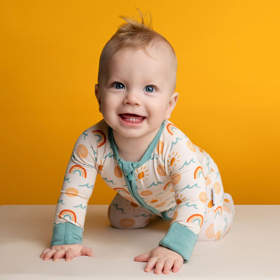 SAND DOLLARS & SUNSHINE | Upgraded Convertible Zippy Rompers | READY TO SHIP