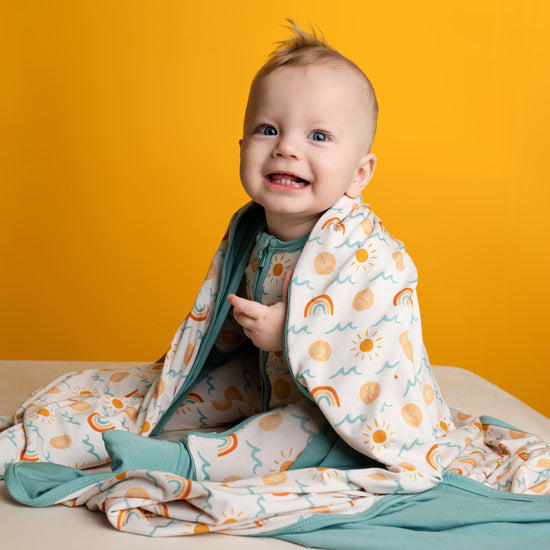 SAND DOLLARS & SUNSHINE | Upgraded Convertible Zippy Rompers | READY TO SHIP