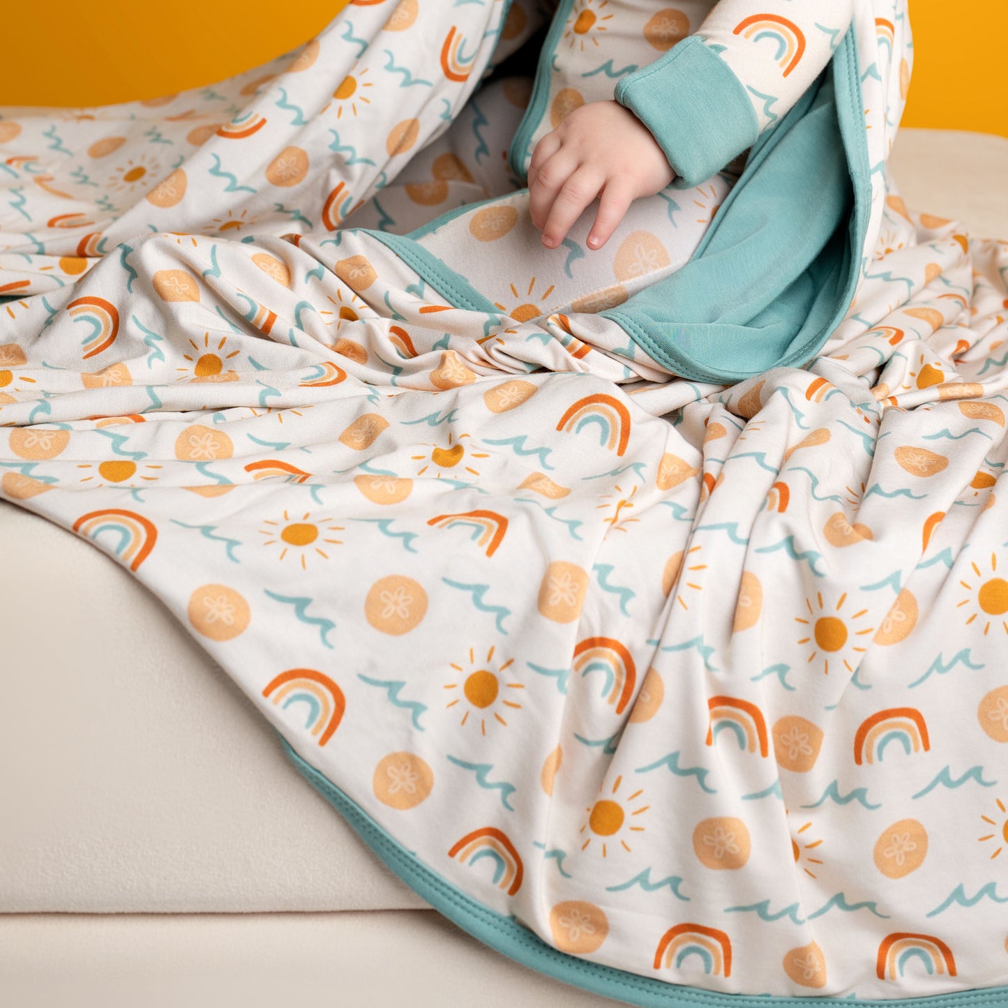 SAND DOLLARS & SUNSHINE  | Double Layered Blankets | READY TO SHIP