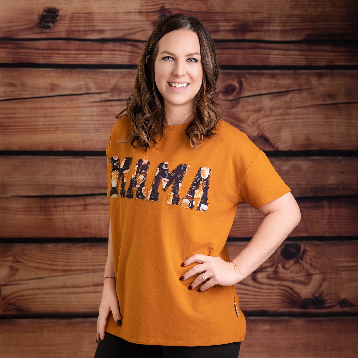 LOVELY BREWS | MAMA Embroidery Tees | READY TO SHIP