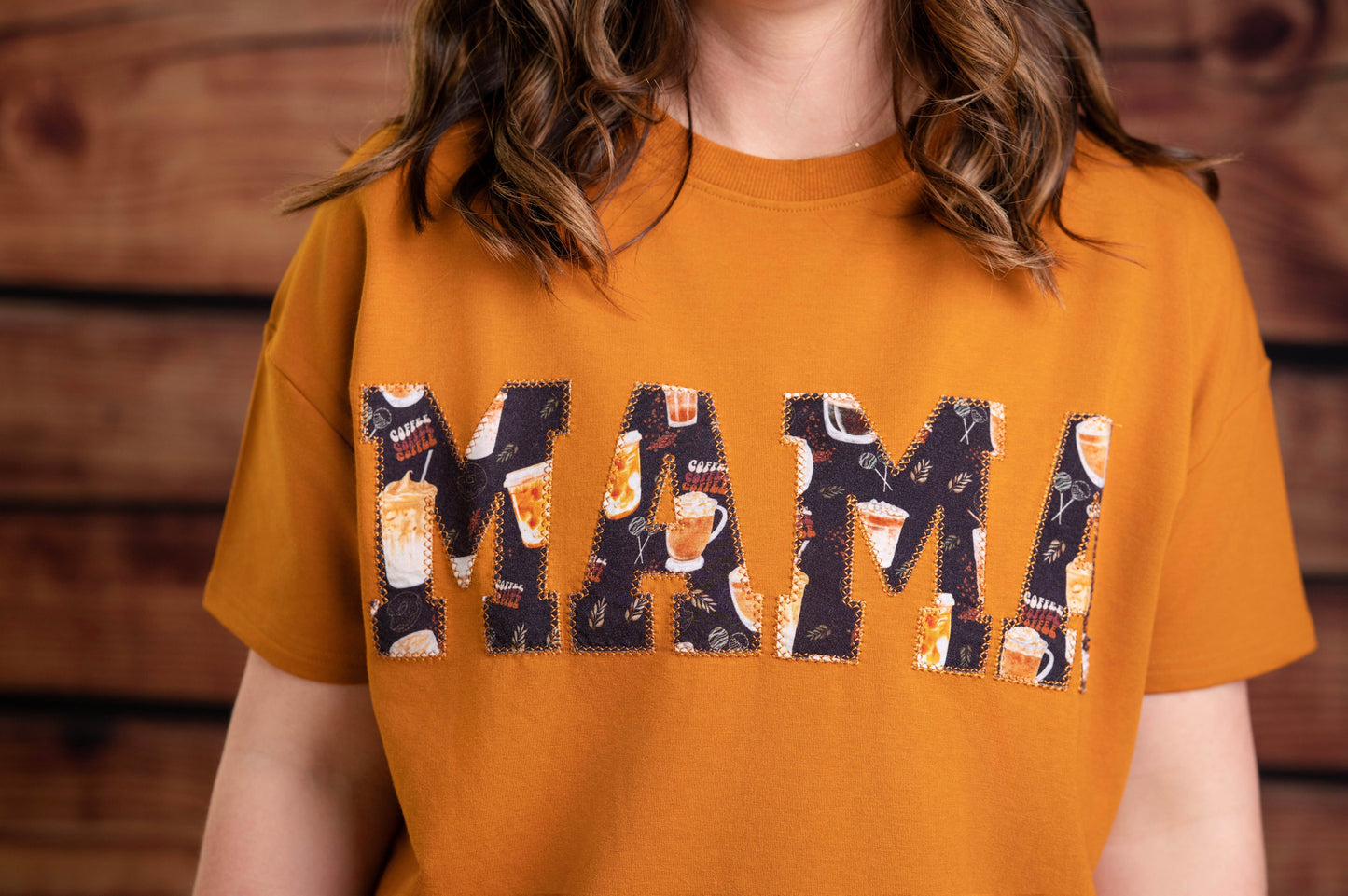 LOVELY BREWS | MAMA Embroidery Tees | READY TO SHIP