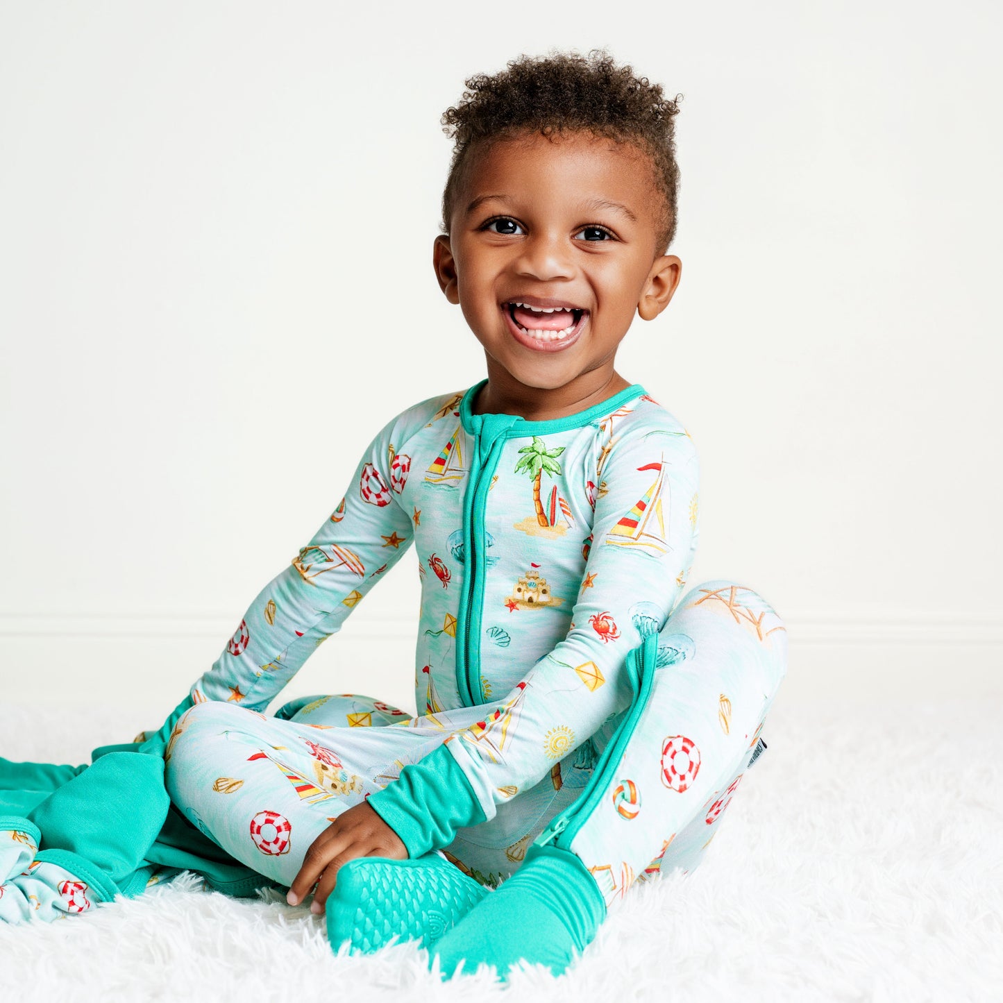 BEACH DAY | Upgraded Convertible Zippy Rompers