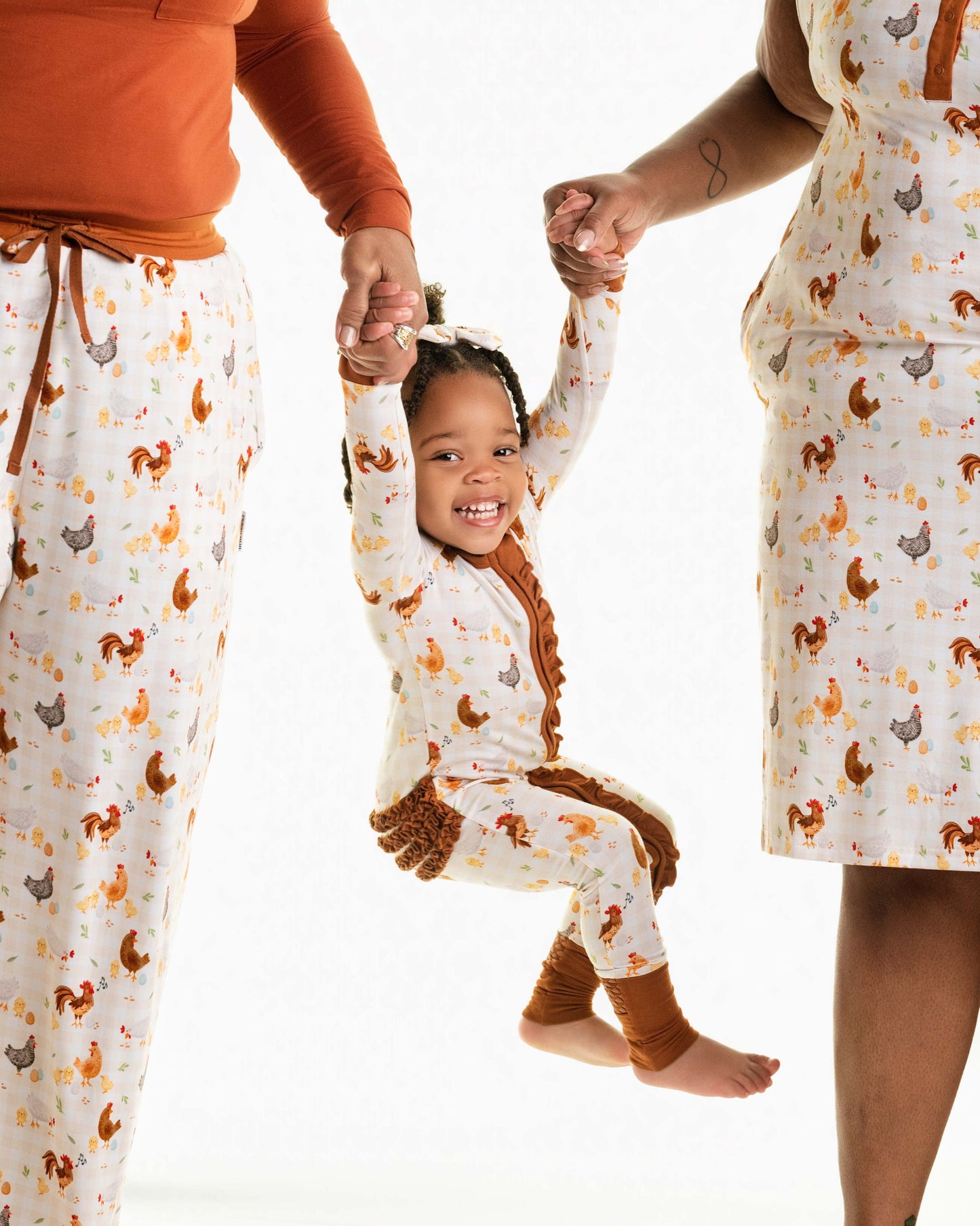 BACKYARD CHICKENS |  Sleep Dress Nightgown | READY TO SHIP