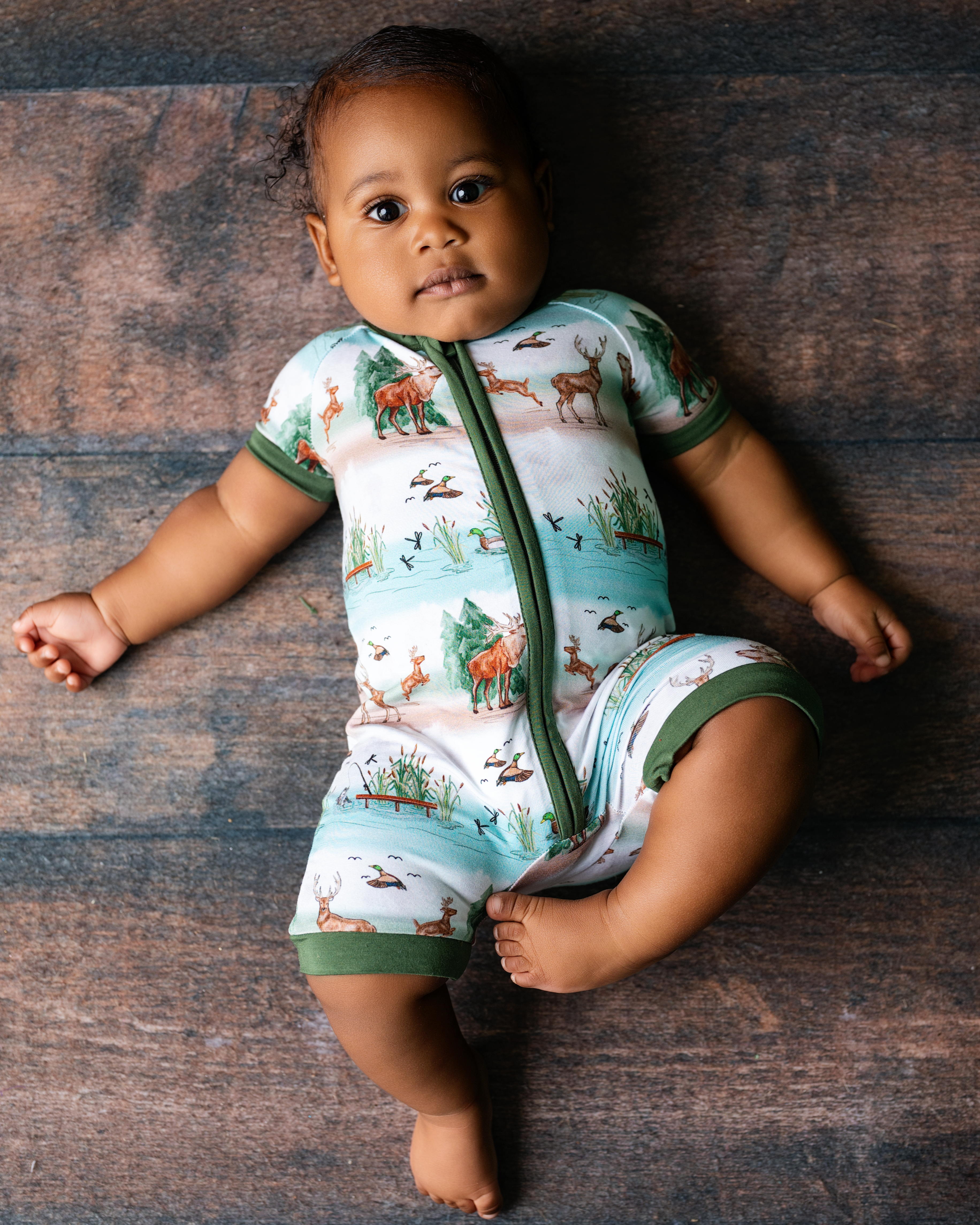 LOVELY BREWS | Convertible Double Zip Bamboo Rompers | READY TO