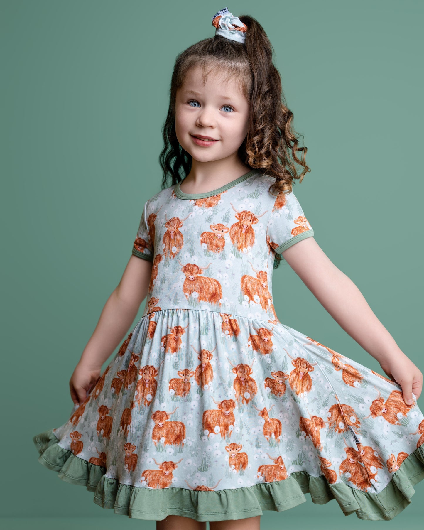 HIGHLAND WISHES | TWIRL DRESS | READY TO SHIP