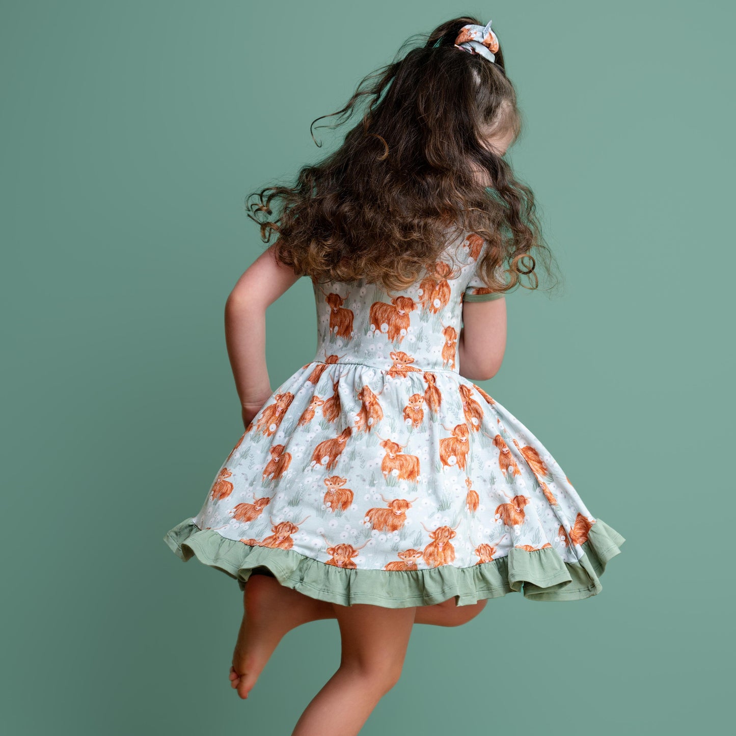 HIGHLAND WISHES | TWIRL DRESS | READY TO SHIP