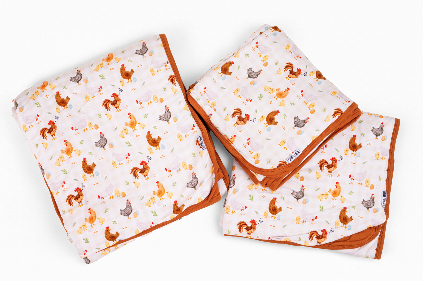 BACKYARD CHICKENS | Double Sided Blankets | READY TO SHIP