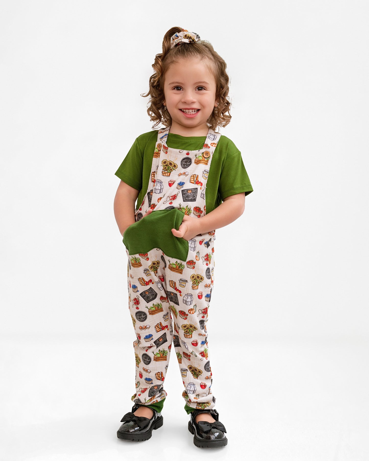 LOCALLY GROWN | OVERALL SET WITH TEE | READY TO SHIP