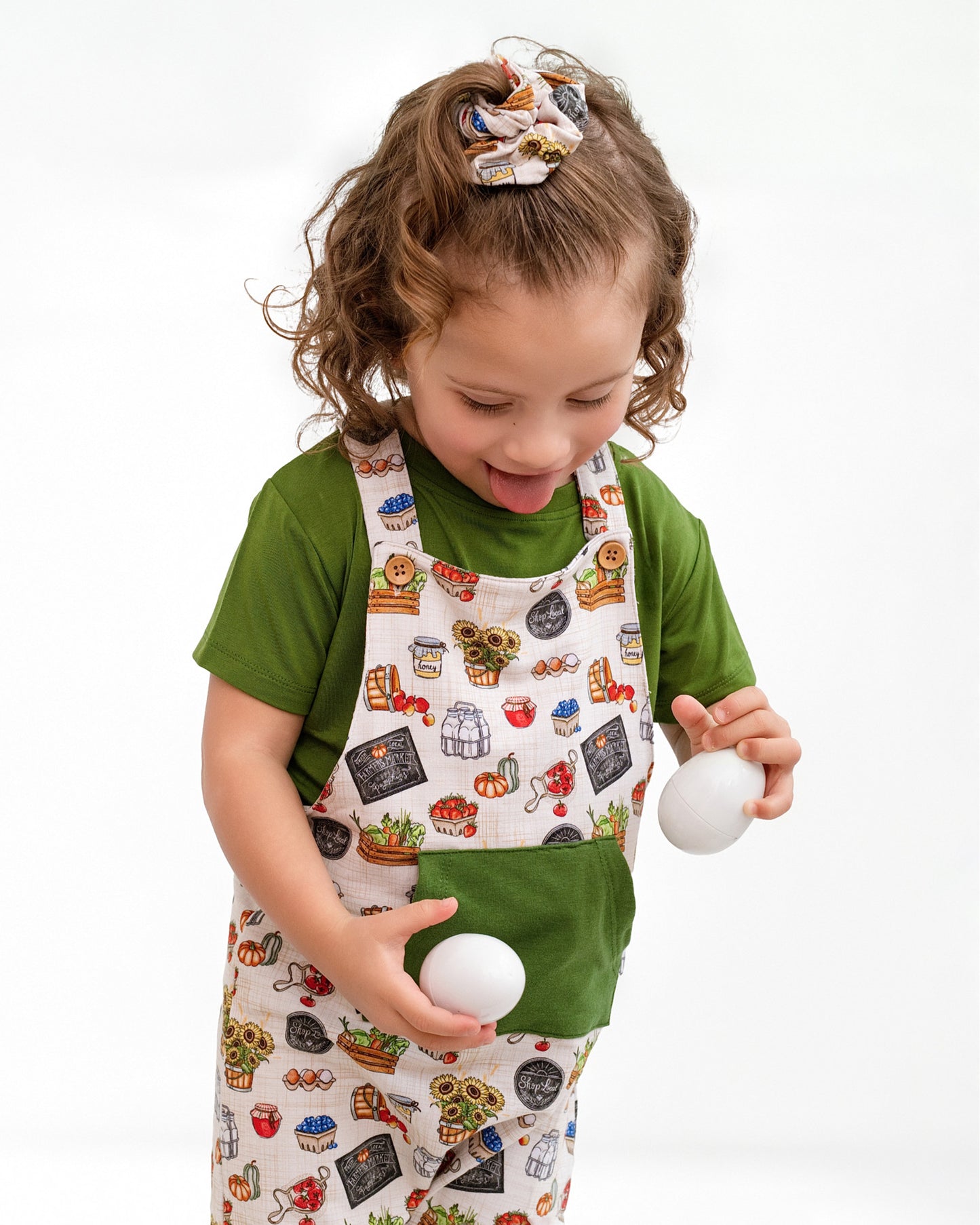 LOCALLY GROWN | OVERALL SET WITH TEE | READY TO SHIP