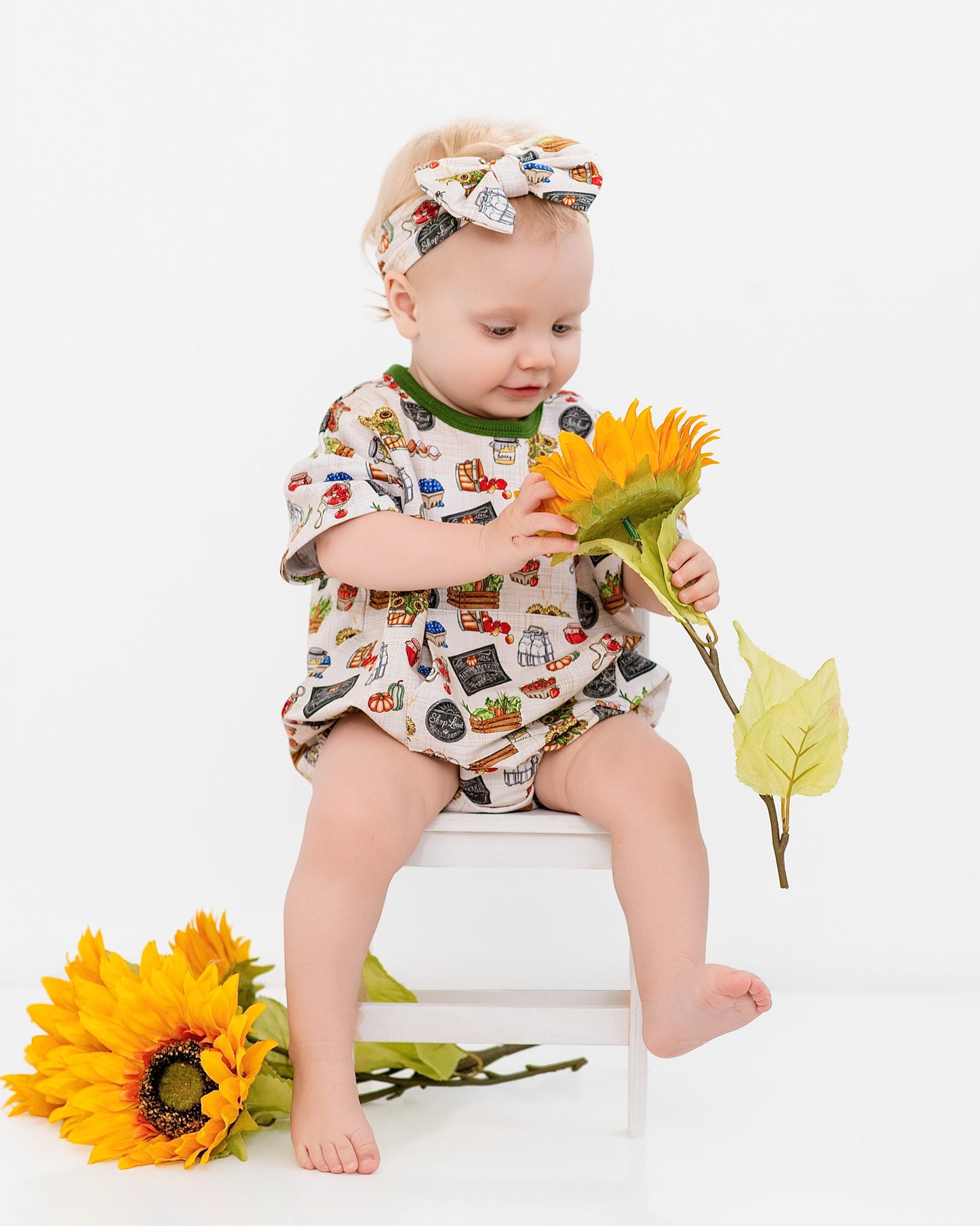 LOCALLY GROWN | BUBBLE ROMPER | READY TO SHIP
