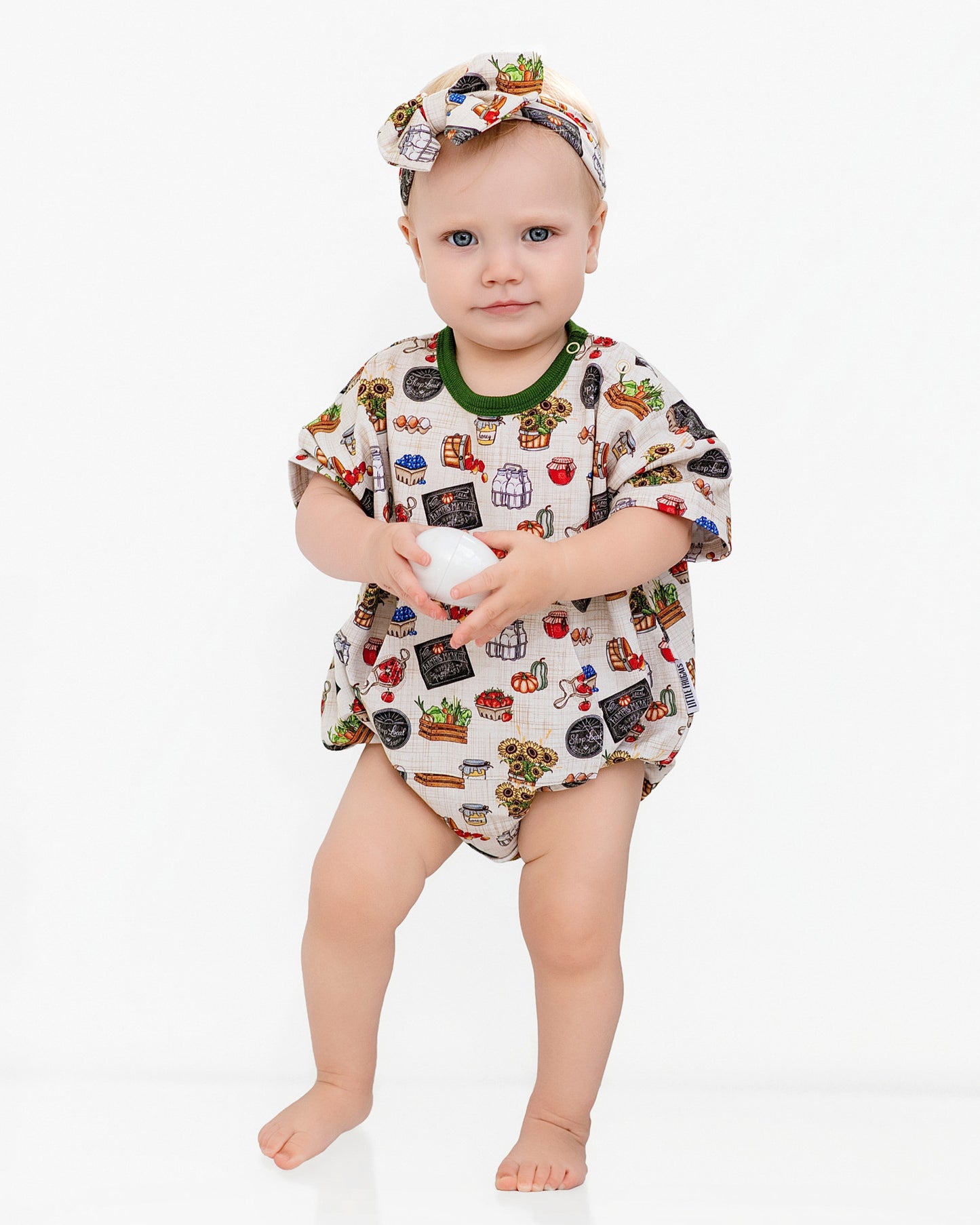 LOCALLY GROWN | BUBBLE ROMPER | READY TO SHIP